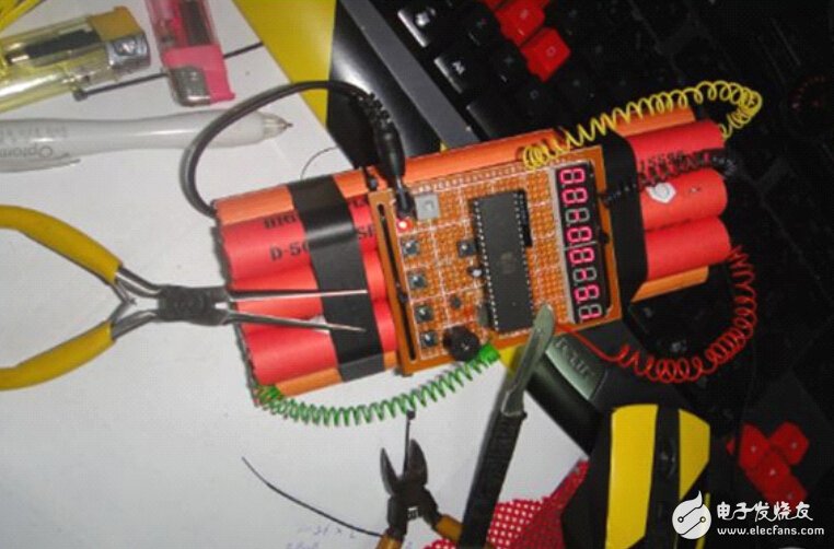 自制炸彈鬧鐘，送你一個(gè)震撼的早晨