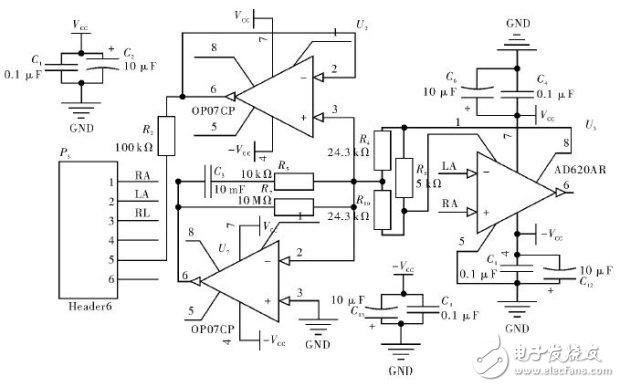 采用STM32的心電采集系統(tǒng)電路設(shè)計