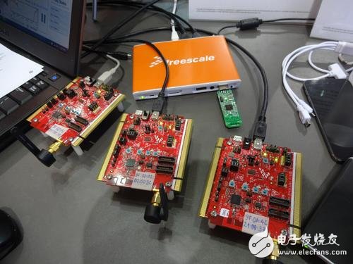 　MKW2x采用的是8*8mm LGA封裝，有63個(gè)接口。