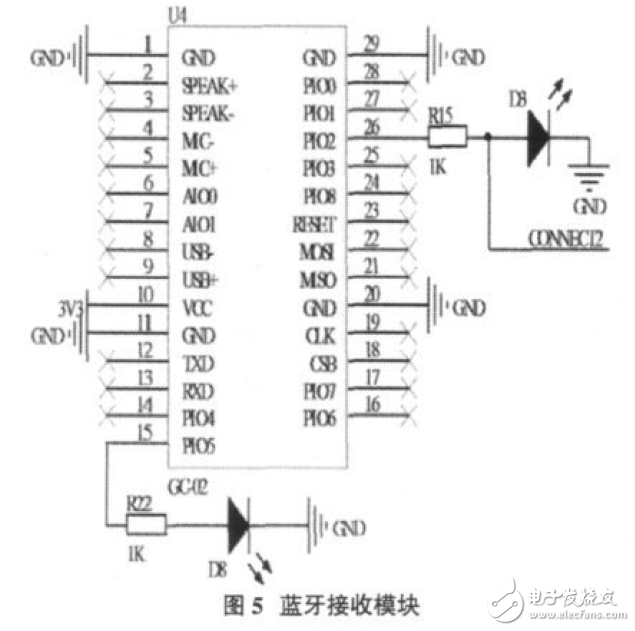 品讀智能藍牙電腦防盜系統(tǒng)電路 —電路圖天天讀（59）