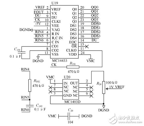 鉑熱電阻溫度測(cè)量系統(tǒng)硬件電路 —電路圖天天讀（65）