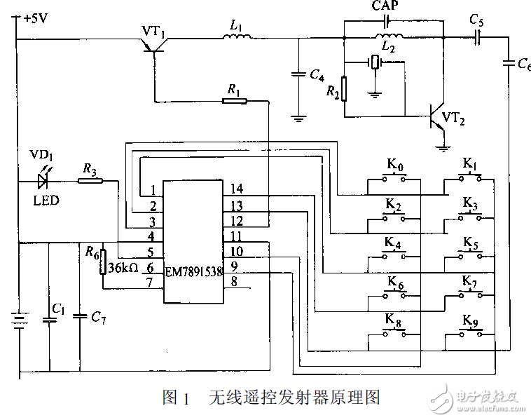 無線遙控智能照明系統(tǒng)電路設計