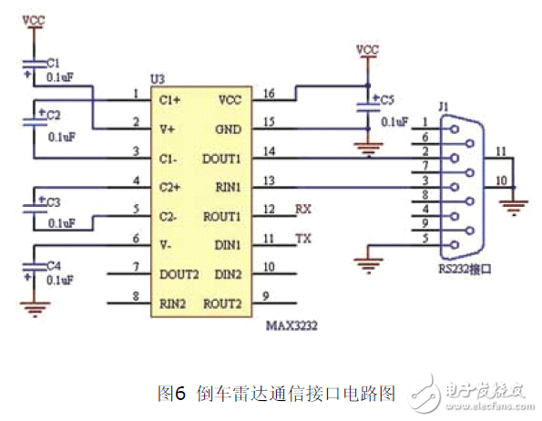 采用MSP430F2274單片機設(shè)計的倒車雷達電路