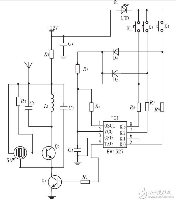 開關(guān)電源無線智慧家庭控制電路設(shè)計攻略—電路圖天天讀（94）