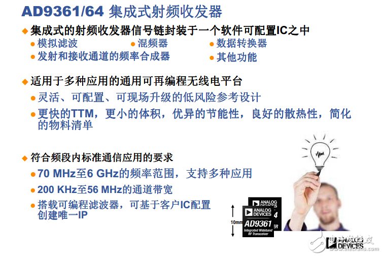 AD9361/64集成式RF收發(fā)器詳細(xì)參數(shù)