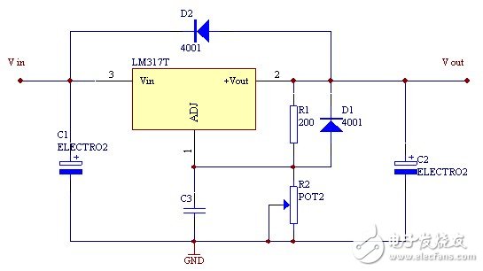 工程師總結(jié)LM317電路設(shè)計圖詳解 —電路圖天天讀（111）