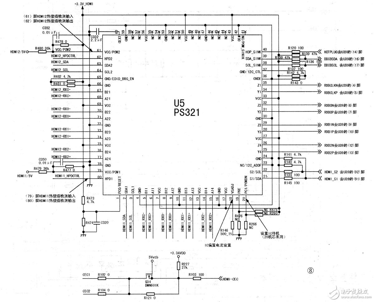 液晶信號板電路設計與原理詳解TOP9 —電路圖天天讀(113)