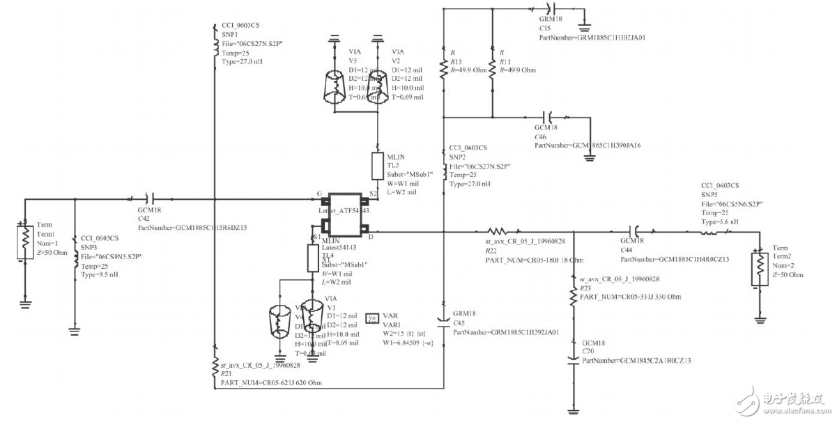 CDMA基站中低噪聲放大電路設(shè)計盤點