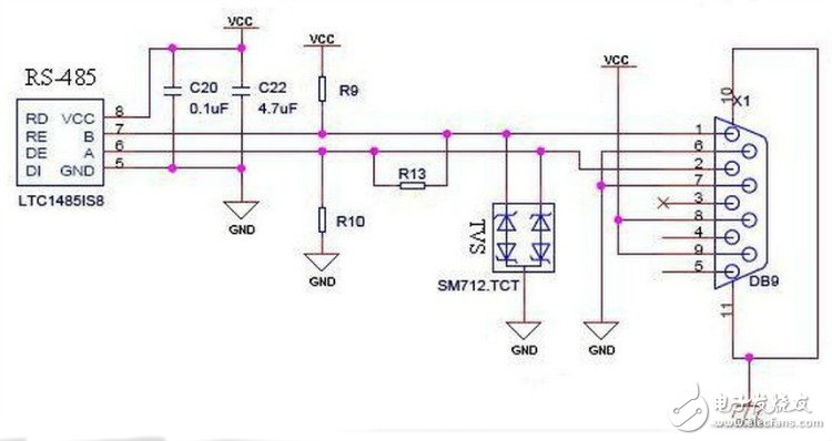 TVS二極管在電路設(shè)計應(yīng)用TOP7 ——電路圖天天讀（133）