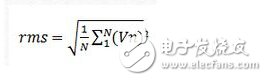 rms的計算公式