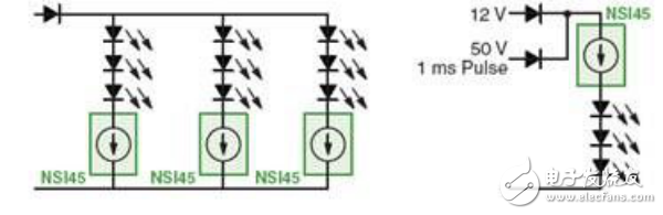 安森美汽車LED照明驅(qū)動及解決方案