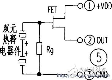 人體紅外線感應(yīng)器的工作原理