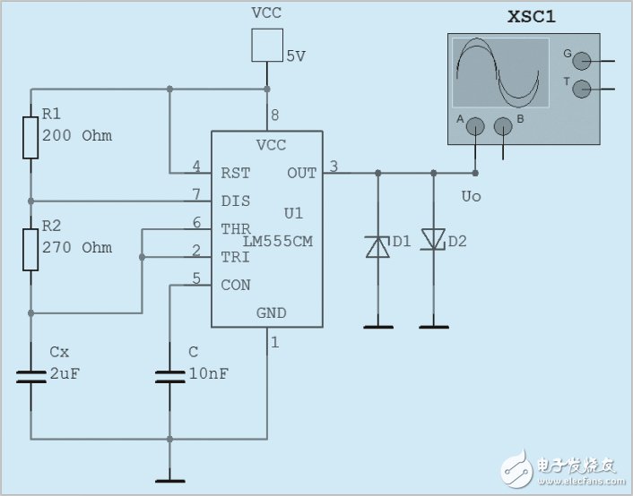 詳解基于555定時器的電容測試儀設(shè)計