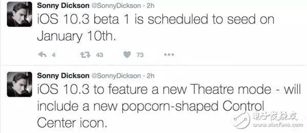 iOS10.3曝光，要加深色模式？