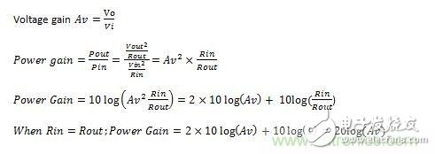 如何確定射頻系統(tǒng)中的功率增益和電壓增益？