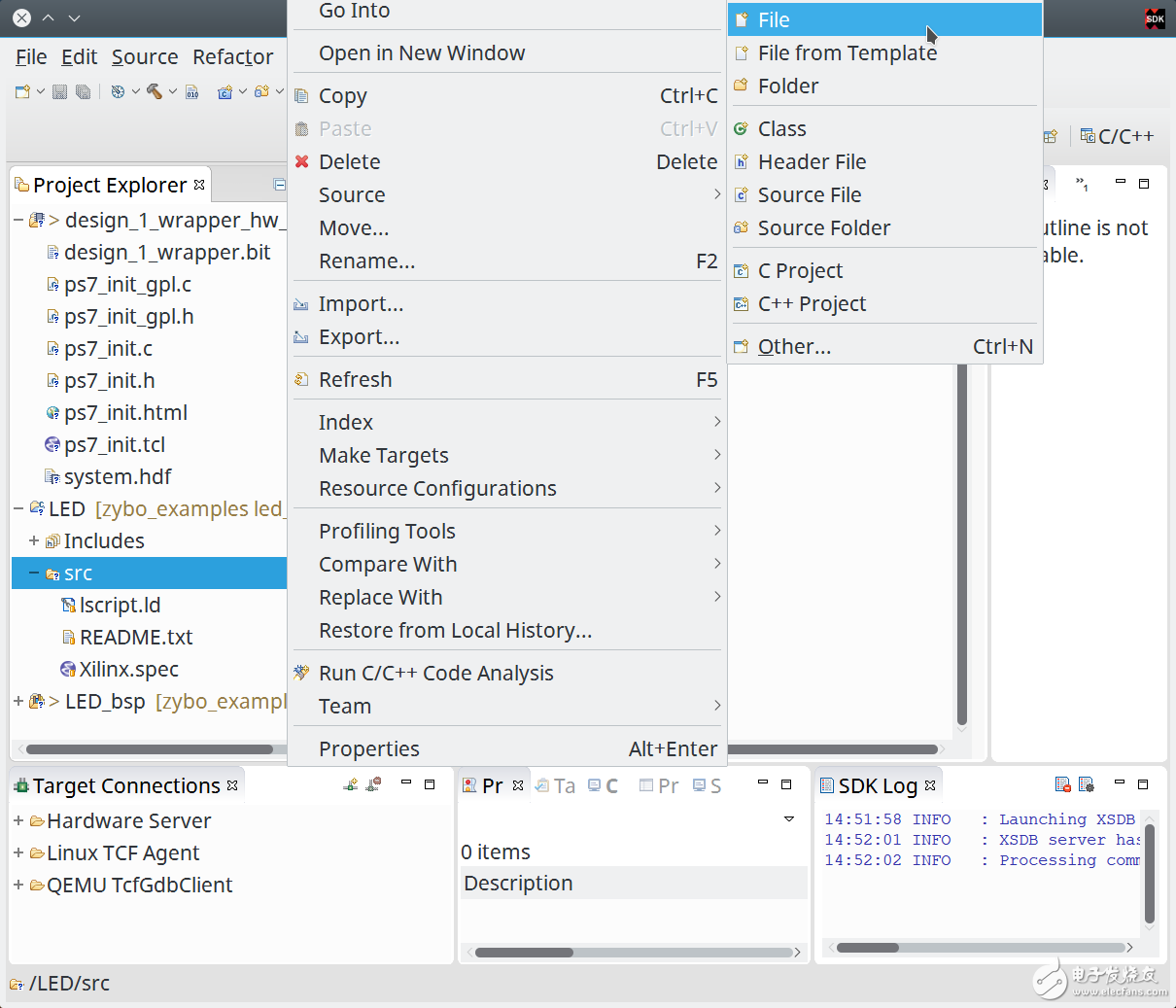 Zybo Board 開(kāi)發(fā)記錄: Zynq與LED閃爍控制