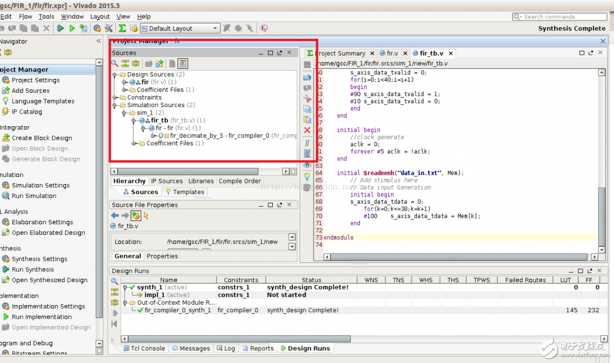 基于vivado的fir ip核的重采樣設(shè)計(jì)與實(shí)現(xiàn)