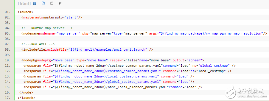 關(guān)于配置機器人的導(dǎo)航功能的教程分享