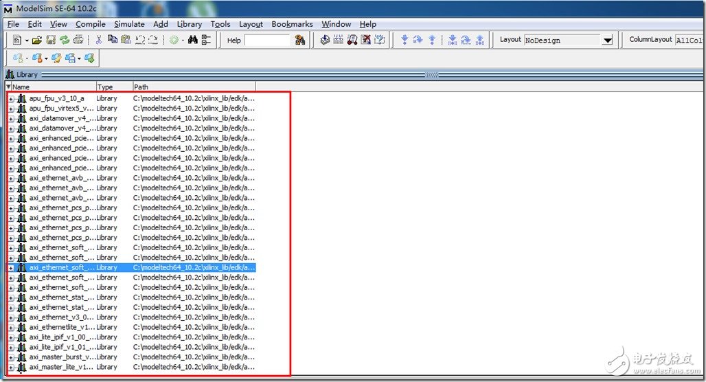 Modelsim編譯Xilinx器件庫(kù)的另一種方法