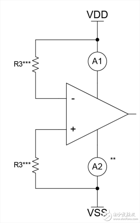 比較器、低電平輸出
