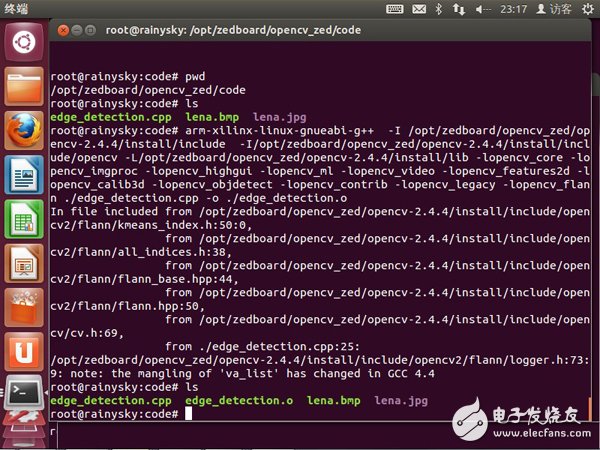 rainysky陪你一起在zedboard上移植qt+opencv（六）：在zedboard上運(yùn)行Opencv