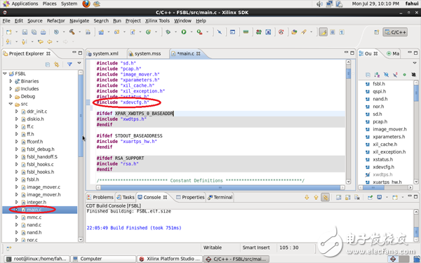 ZedBoard上的點燈簽名實驗（三）linux內(nèi)核引導