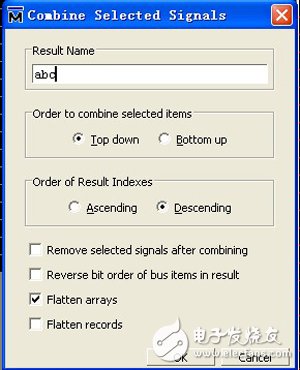 modelsim中的兩個(gè)操作：do wave.do 和combine signals