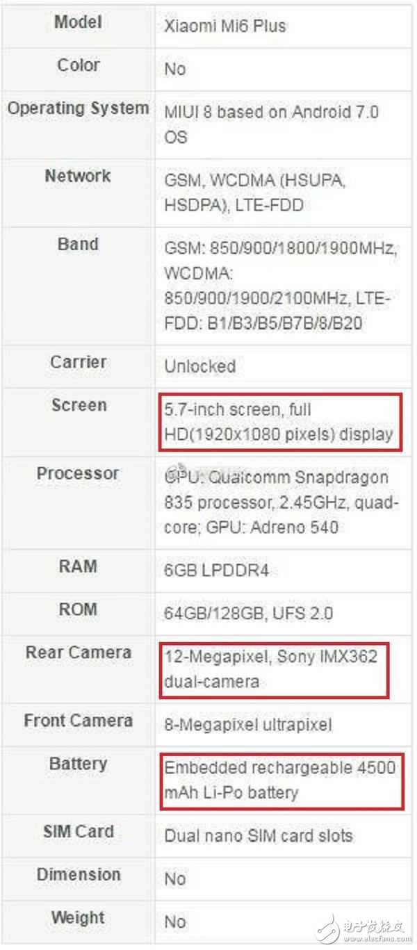 小米6/小米6Plus配置曝光，雙機(jī)型對標(biāo)華為P10，你會選擇哪個呢