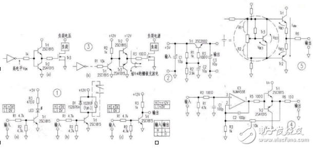 常見的晶體管單元電路