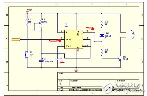 NE555觸摸防盜報警器課設報告下載