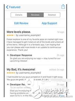 蘋果10.3讓開發(fā)者可以回復(fù)你的評論了，還可以要求改好評