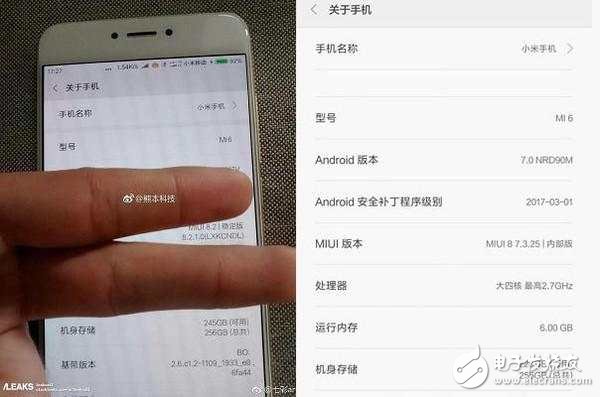 小米6最新消息：小米6：驍龍835、雙攝、虹膜識(shí)別，1999起！
