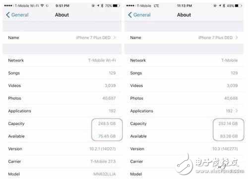 蘋果ios10.3正式推送 ，iPhone內(nèi)存多了7G
