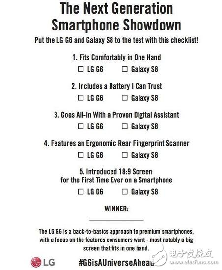 三星s8發(fā)布，三星s8遭LG嘲諷：這回電池安全了？細(xì)數(shù)三星s8吐槽點(diǎn)