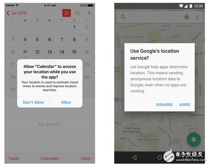 　在iOS的設(shè)計規(guī)范以及Android的MD規(guī)范中，都有警告框（Alerts）這個組件。筆者研究了這個組件，發(fā)現(xiàn)在兩種系統(tǒng)中，它們有以下兩個共同點：