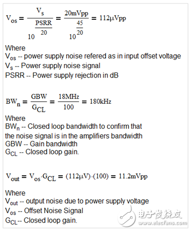 放大器具有高 PSRR，就不需擔(dān)心電源變化?