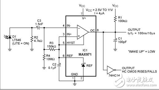 紅外傳感器wakes /監(jiān)控主機(jī)系統(tǒng)