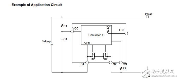電池保護(hù)集成電路、集成功率MOSFET，1-Cell鋰離子