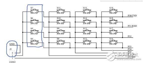 藍(lán)橋杯單片機(jī)設(shè)計(jì)與開發(fā)組競賽,按鍵