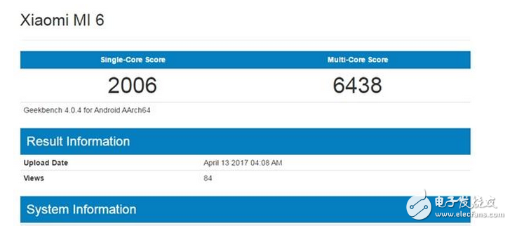 隨著4月19日發(fā)布日期的臨近，小米6的各種信息逐漸開始確認下來。