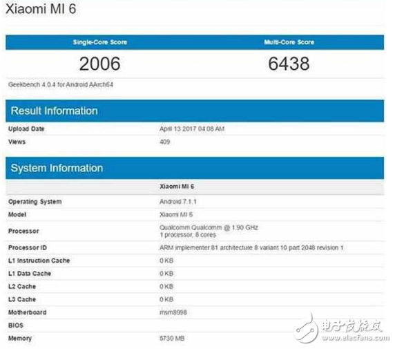 小米6確認(rèn)將漲價,不再1999元,而是2199元