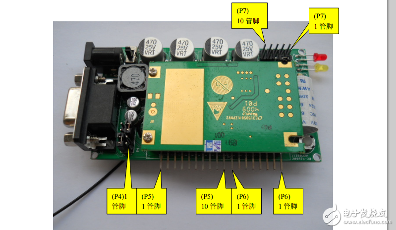 GTM900C未帶MCU板子 接口標(biāo)注