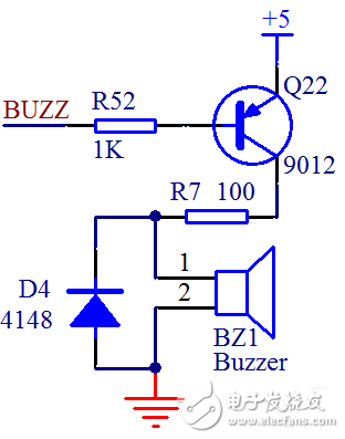 單片機(jī)蜂鳴器控制程序和驅(qū)動(dòng)電路典型設(shè)計(jì)案例