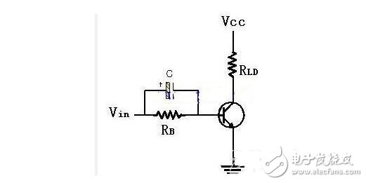 三極管開關(guān)電路改進(jìn)接法電路圖