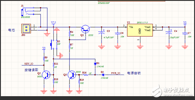 今天用萬(wàn)用表的時(shí)候，突然很奇怪，為什么過(guò)了一段時(shí)間不使用后它就“自我了結(jié)”了呢？怎么實(shí)現(xiàn)的呢？實(shí)驗(yàn)室的福祿克表，蠻貴，不敢擅自拆開(kāi)，所以就網(wǎng)上查詢資料，呵呵，這一查，好玩了。發(fā)現(xiàn)了各種軟關(guān)機(jī)電路，就是單片機(jī)工作一會(huì)后，自動(dòng)關(guān)機(jī)了。好靈性和智能哦。