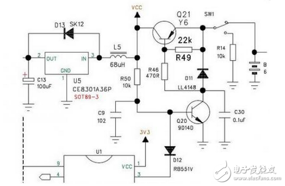 今天用萬(wàn)用表的時(shí)候，突然很奇怪，為什么過(guò)了一段時(shí)間不使用后它就“自我了結(jié)”了呢？怎么實(shí)現(xiàn)的呢？實(shí)驗(yàn)室的福祿克表，蠻貴，不敢擅自拆開(kāi)，所以就網(wǎng)上查詢資料，呵呵，這一查，好玩了。發(fā)現(xiàn)了各種軟關(guān)機(jī)電路，就是單片機(jī)工作一會(huì)后，自動(dòng)關(guān)機(jī)了。好靈性和智能哦。