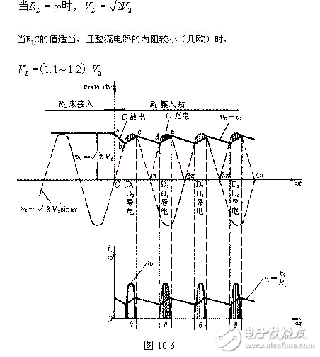 電感器兩端的電流不能突變的特點(diǎn)，把電感器與負(fù)載串聯(lián)起來，以達(dá)到使輸出電流平滑的目的。從能量的觀點(diǎn)看，當(dāng)電源提供的電流增大（由電源電壓增加www.8 t tt8. com引起）時(shí)，電感器L把能量存儲(chǔ)起來；而當(dāng)電流減小時(shí)，又把能量釋放出來，使負(fù)載電流平滑，8ttt8電感L有平波作用