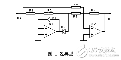 雖然這里的精密全波電路達(dá)十種，仔細(xì)分析，發(fā)現(xiàn)優(yōu)秀的并不多，確切的說只有3種，就是前面的3種。