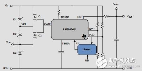 汽車12、24V電池輸入保護參考設(shè)計