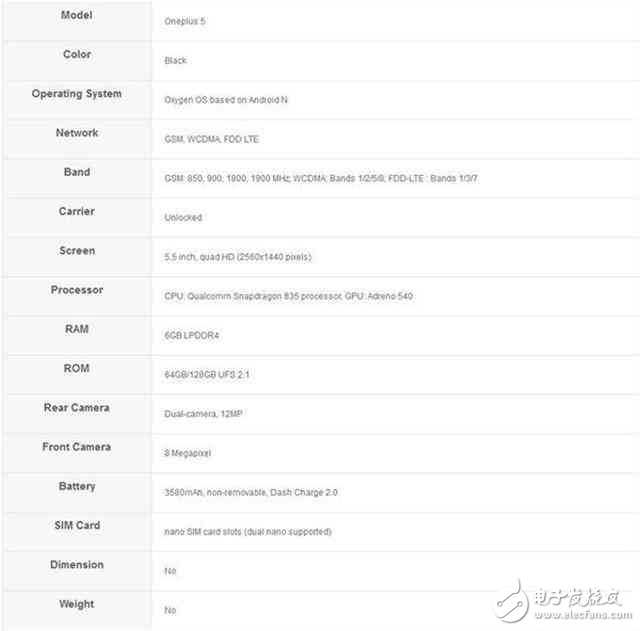 一加5什么時候上市？一加5最新消息：一加5價格，比小米6還貴500，一加5雙攝+驍龍835或?qū)?999起售！